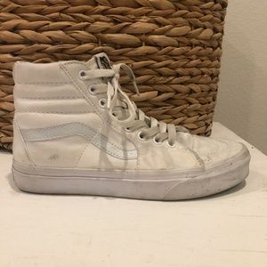 White Sk8 Hi